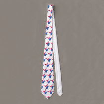 I Love You USA Flag Tie