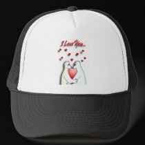 I_LOVE_YOU VALENTINE hats