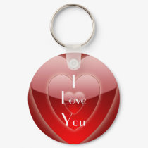 I Love You Valentine Keychain