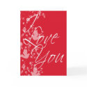 I love you Valentine's Card by WithHugsandKisses I love you Valentine's Card
