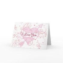 I Love You Valentines Day Card