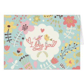 I Love You - Valentine's Day Card