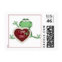 I Love You Valentine's Day Gift Stamp