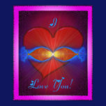 I Love You Valentine's Day Poster