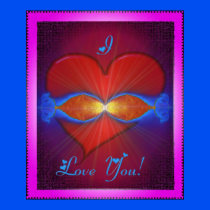 I Love You Valentine's Day Poster