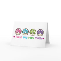 i love you very mush cards