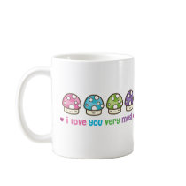 i love you very mush mugs