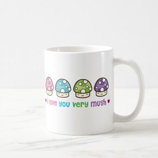 i love you very mush mugs