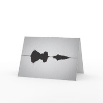 I Love You Waveform Folding Card 4