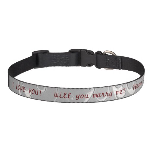 i love you will you marry me brocade dog collar zazzle christmas ornaments boxer dog
