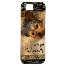 I Love You Yorkie iPhone 5 Cover