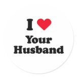 I love your husband stickers