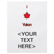 I Love Yukon Custom Flyer