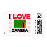 I Love Zambia postage
