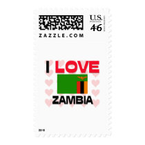 I Love Zambia Stamps