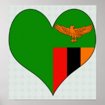 I Love Zambia Poster
