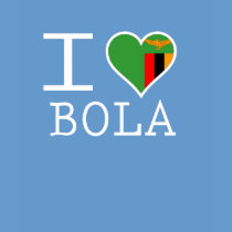 I LOVE ZAMBIAN SOCCER t-shirts