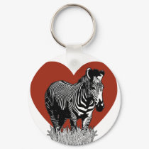 I Love Zebras keychains by pawtraitart I Love Zebras keychains