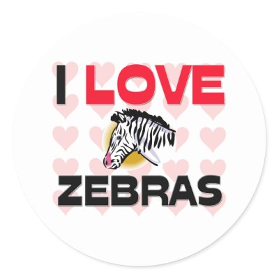 i love zebras