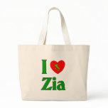 I Love Zia (Italian Aunt) bags