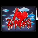 I Love Zombies Red cards
