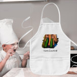I Love Zucchini! aprons