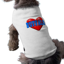 I LoveBuffalo Dog T Shirt