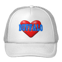 I LoveBuffalo Mesh Hat