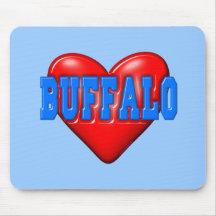 I LoveBuffalo Mouse Pad