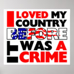 I Loved My Country Before It Was A Crime! Print