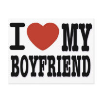 I LOVEMY BOYFRIEND postcards by senicaco I LOVEMY BOYFRIEND postcards