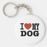 I LOVEMY DOG KEYCHAINS