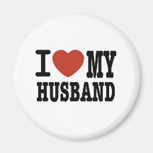I LOVEMY HUSBAND MAGNET