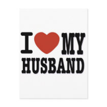 I LOVEMY HUSBAND postcards