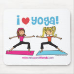 I loveyoga mousepads