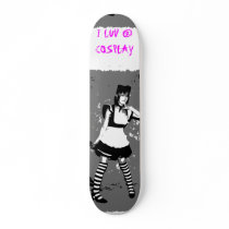 I LUV 2 COSPLAY maid deck Skate Board