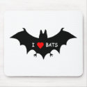 I Luv Bats mousepads