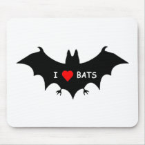 I Luv Bats mousepads