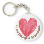 I Luv Being A Grandma Keychain I Luv Being A Grandma Keychain