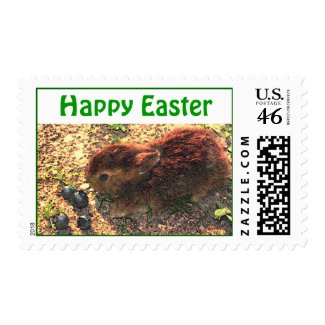 I LUV BUNNIES! Cute stamp