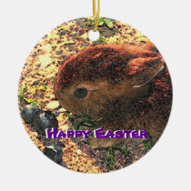 I LUV BUNNIES! Happy Easter ornaments