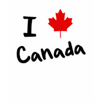 I luv Canada t-shirts