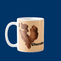 I Luv Chocolate! mugs by sumiko I Luv Chocolate! mugs