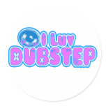 I luv DUBSTEP stickers