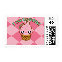 I luv Icecream! postage by kawaii I luv Icecream! postage