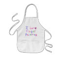 I LUV, kid's apron