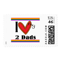 I luv my 2 dads postage by munchkin_designs I luv my 2 dads postage