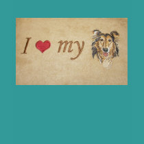 I luv my collie/sheltie t-shirts