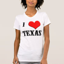 I Luv Texas Ladies t-shirts