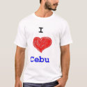 I lv Cebu t-shirts
